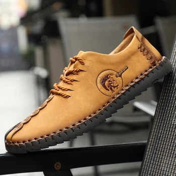 Fashion Casual Shoes Comfortable Men Loafers Shoes High Quality Non-slip Leather Shoes Men Flats Hot Sale 2018 New Leisure Shoes
Fashion Casual Shoes Comfortable Men Loafers Shoes High Quality Non-slip Leather Shoes Men Flats Hot Sale 2018 New Leisure Shoes