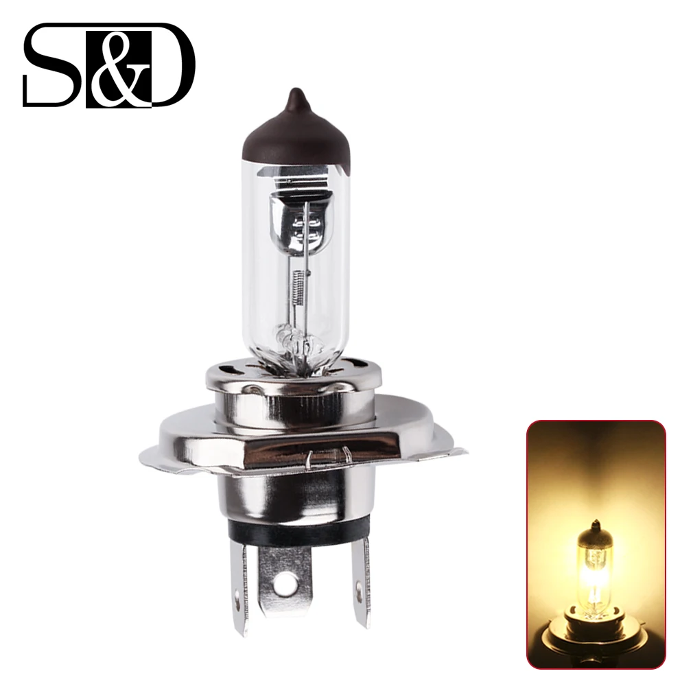 H4 12V 100W /90W 4300K Yellow P43t Fog Halogen Bulb daytime running Head Lamp car styling car light source parking
H4 12V 100W /90W 4300K Yellow P43t Fog Halogen Bulb daytime running Head Lamp car styling car light source parking
