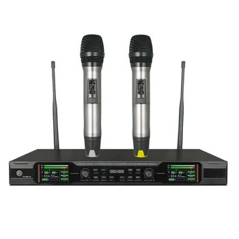 Bolymic UHF microphone system wireless karaoke stage Mikrofon True Diversity Dual Wireless Microphone TFT Display
Bolymic UHF microphone system wireless karaoke stage Mikrofon True Diversity Dual Wireless Microphone TFT Display