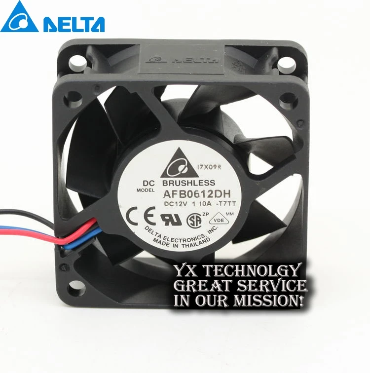 Для Delta AFB0612DH 6025 60*60*25 мм 6 см 60 12V 1.1A третьей передачи Промежуточного Вентилятор