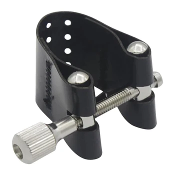 High Grade Soprano Saxophone Sax Mouthpiece Clip Ligature Fastener Rubber Mouthpiece Artificial Leather Wood Instrument Parts
High Grade Soprano Saxophone Sax Mouthpiece Clip Ligature Fastener Rubber Mouthpiece Artificial Leather Wood Instrument Parts