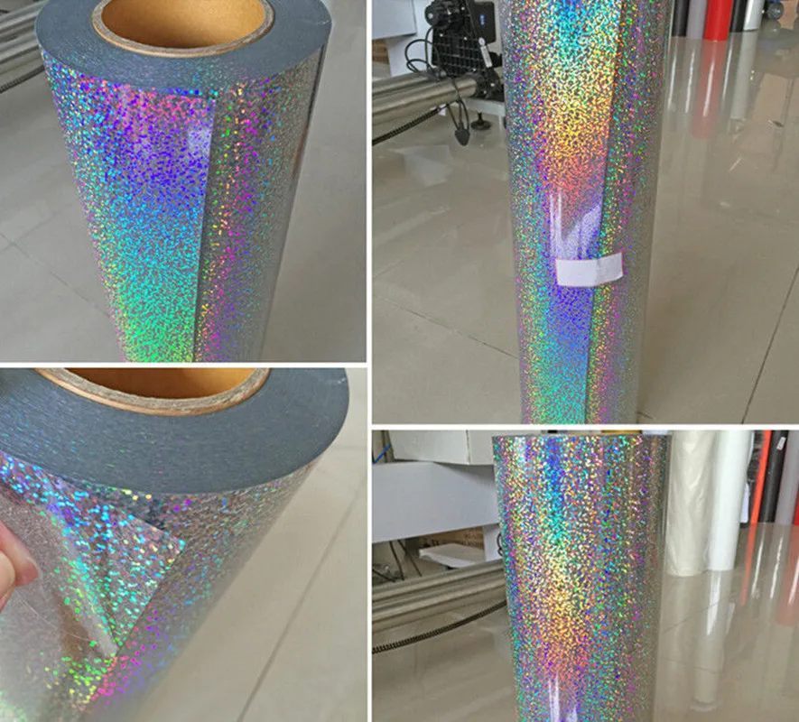 Holographic Heat Transfer Vinyl4 Colors to Choose Transfer Textile Film 20''x20''(50cmx50cm)
Holographic Heat Transfer Vinyl4 Colors to Choose Transfer Textile Film 20''x20''(50cmx50cm)