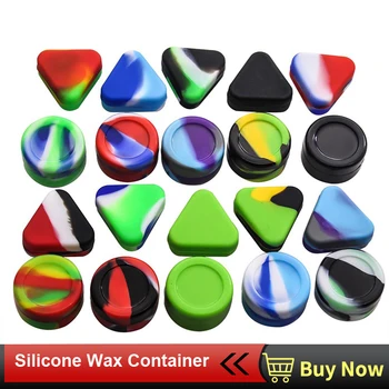 Silicone Wax Container Box non stick Dab Storage Jars container box for wax dry herb solid liquid vaporizer kit 20pcs
Silicone Wax Container Box non stick Dab Storage Jars container box for wax dry herb solid liquid vaporizer kit 20pcs