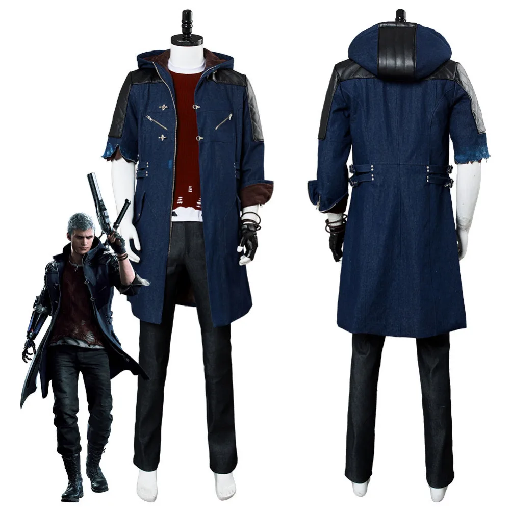 Video Game Devil May Cry 5 Nero Cosplay Costume Halloween Carnival Costumes Custom Made
Video Game Devil May Cry 5 Nero Cosplay Costume Halloween Carnival Costumes Custom Made