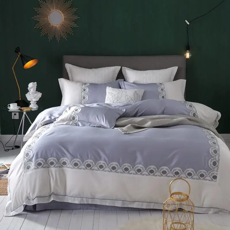 2018 Luxury Egypt Cotton Sea Shell Bedding Set Embroidery Duvet cover Bed Sheet Pillowcases Queen King size 4/6/8Pcs bed linen
2018 Luxury Egypt Cotton Sea Shell Bedding Set Embroidery Duvet cover Bed Sheet Pillowcases Queen King size 4/6/8Pcs bed linen