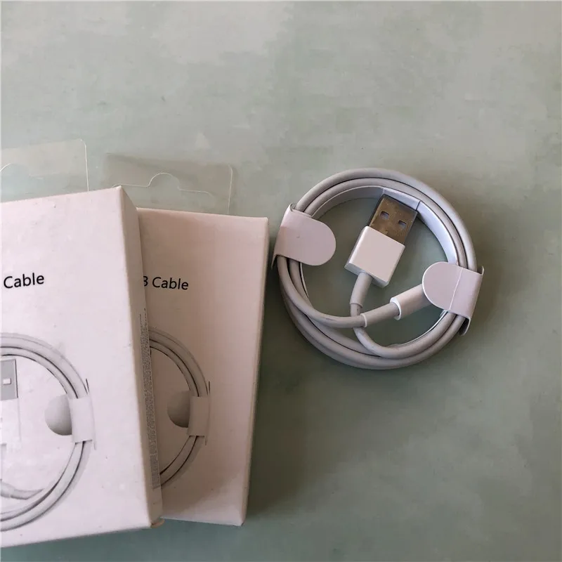 10pcs/lot 1m/3ft 3.0mm AAA Quality USB Charger Charging Cable With aluminum foil Data Cable for iPhone X 8 7 6s 6 plus with box
10pcs/lot 1m/3ft 3.0mm AAA Quality USB Charger Charging Cable With aluminum foil Data Cable for iPhone X 8 7 6s 6 plus with box