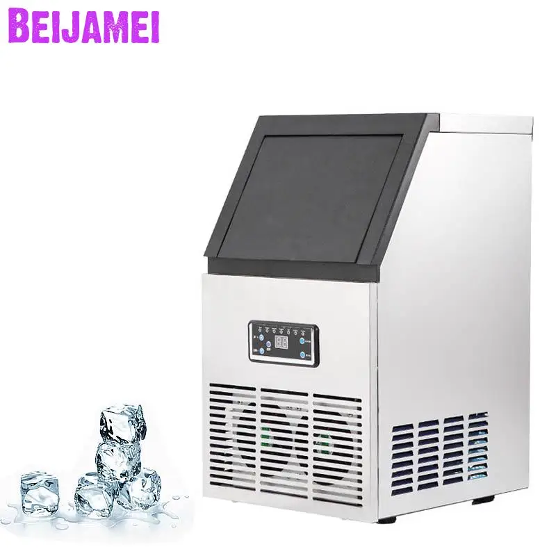 BEIJAMEI Ice Making Machine Commercial Cube Ice Maker Automatic, Square Ice Making for Bar,Coffee shop,Milk Tea Shop
BEIJAMEI Ice Making Machine Commercial Cube Ice Maker Automatic, Square Ice Making for Bar,Coffee shop,Milk Tea Shop