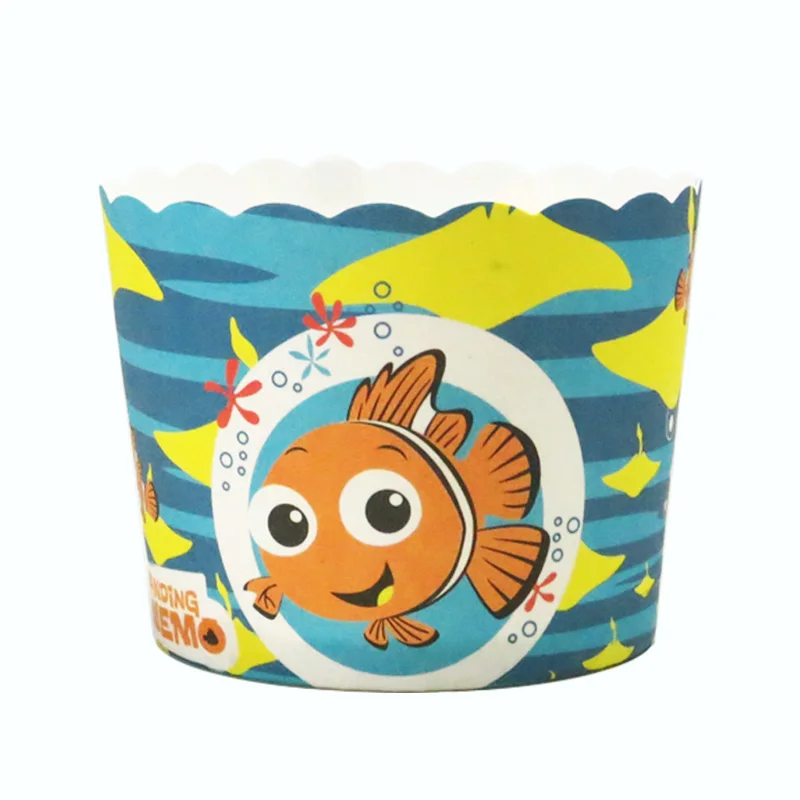 50PCS Cute Finding Nemo Paper Baking Cake Cup Liners Muffin Kitchen Cases Cups for wedding birthday party cake decoration
50PCS Cute Finding Nemo Paper Baking Cake Cup Liners Muffin Kitchen Cases Cups for wedding birthday party cake decoration