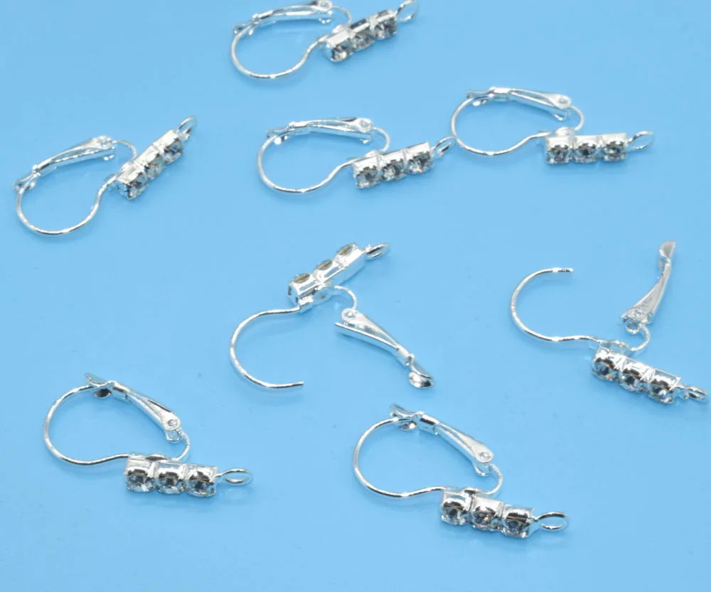 20pcs 3 tablets of crystal/lot Silver colorColor Copper Metal Clip Earrings Hole 13*29mm Diy Earring Hook Craft Jewelry
20pcs 3 tablets of crystal/lot Silver colorColor Copper Metal Clip Earrings Hole 13*29mm Diy Earring Hook Craft Jewelry