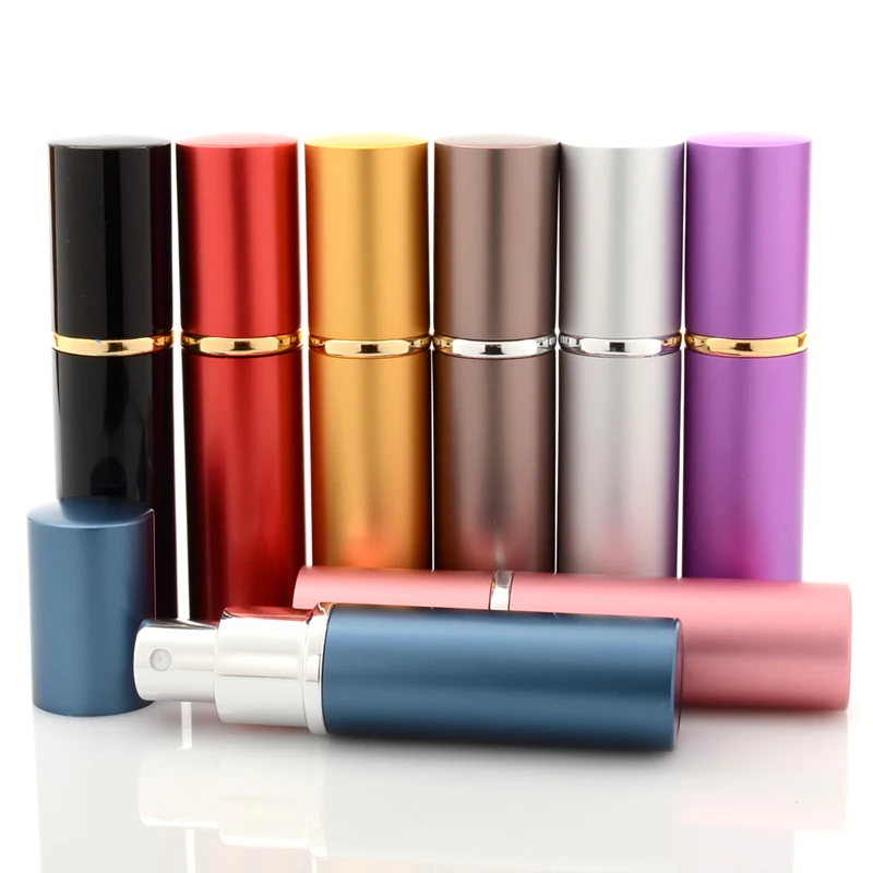 Empty Spray Bottle Refillable Glass Liner Removable Bottle Good Seal Reusable Bottle Alminum Perfume Atomizer Test Vial 10ml
Empty Spray Bottle Refillable Glass Liner Removable Bottle Good Seal Reusable Bottle Alminum Perfume Atomizer Test Vial 10ml