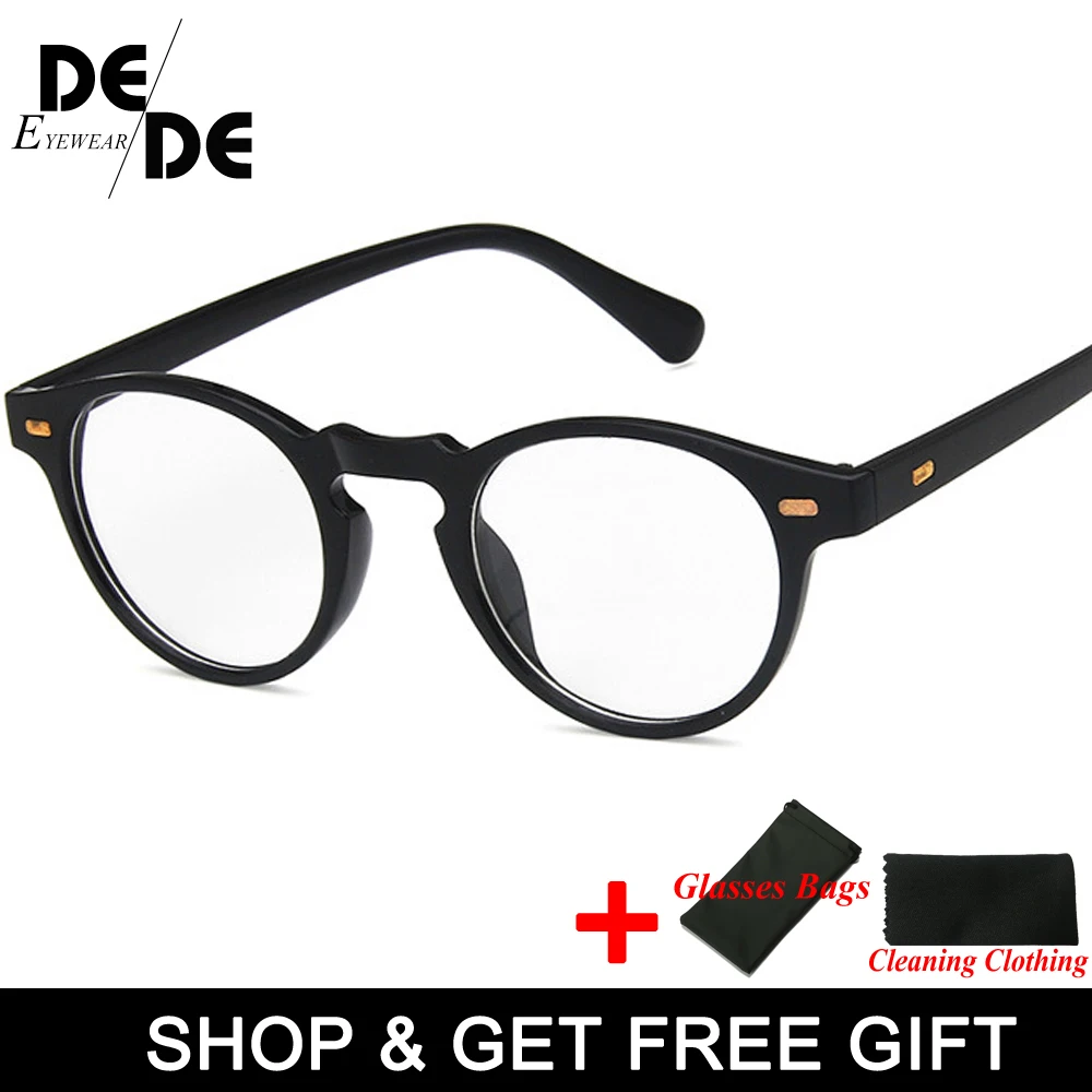 New Vintage Round Clear Glasses Women Transparent Lens Glasses Frame Ladies Optical Eyeglasses Frame Men Unisex Gift
New Vintage Round Clear Glasses Women Transparent Lens Glasses Frame Ladies Optical Eyeglasses Frame Men Unisex Gift