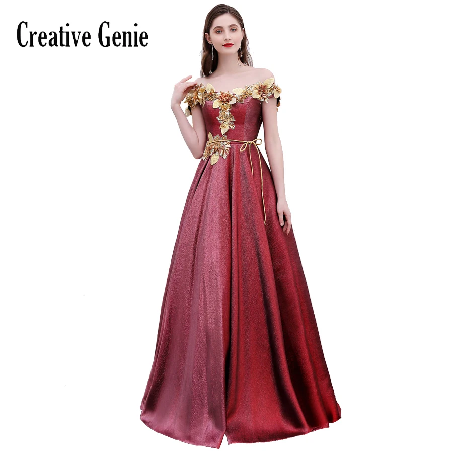 Party Evening Dress for Woman Scoop A-Line Decorated with Flower Wine Red Long Dress for Graduation vestido de festa 2019
Party Evening Dress for Woman Scoop A-Line Decorated with Flower Wine Red Long Dress for Graduation vestido de festa 2019