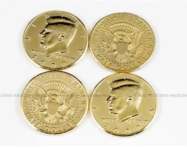 5 Pcs/Lot Golden Half Dollar - Magic Tricks,Coin&Money Magic,Stage,Close Up,Comedy,Magic Toys,Gimmick
5 Pcs/Lot Golden Half Dollar - Magic Tricks,Coin&Money Magic,Stage,Close Up,Comedy,Magic Toys,Gimmick
