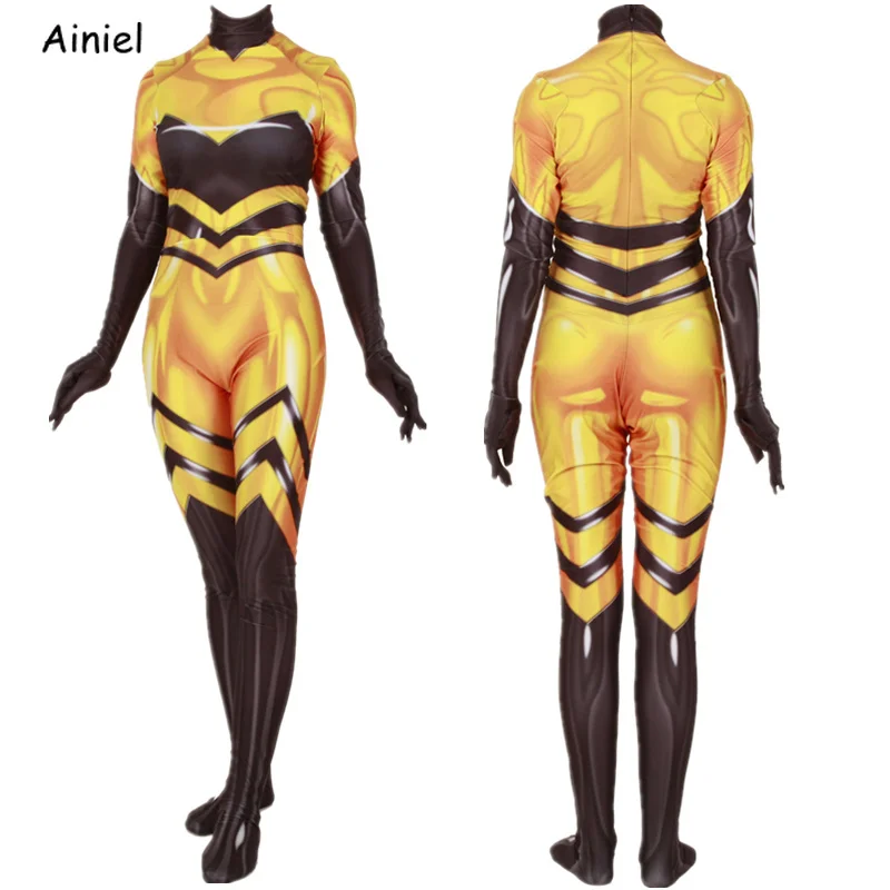 Justice League Queen Bee Anime Ladybug Cosplay Costume Zentai Bodysuits Suit Jumpsuit Halloween Party Costume for Women Kids
Justice League Queen Bee Anime Ladybug Cosplay Costume Zentai Bodysuits Suit Jumpsuit Halloween Party Costume for Women Kids