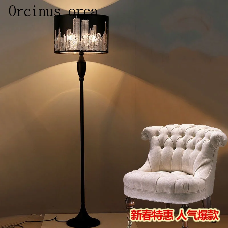 Simple fashion Nordic black floor lamp bedroom study room living room creative decorative vertical desk lamp Postage free
Simple fashion Nordic black floor lamp bedroom study room living room creative decorative vertical desk lamp Postage free