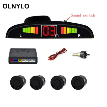 New English Human Voice Parking Sensor With Sound switch Car Parking Assistance Backup Radar Monitor System 4 Sensor Auto Parts
New English Human Voice Parking Sensor With Sound switch Car Parking Assistance Backup Radar Monitor System 4 Sensor Auto Parts