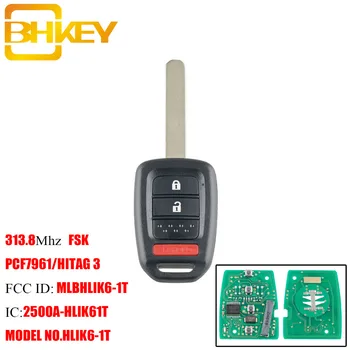 BHKEY 2+1 Buttons Remote Car key For Honda 313.8Mhz PCF7961 Chip For Honda CR-V 2013 2014 2015 MLBHLIK6-1T Car keys
BHKEY 2+1 Buttons Remote Car key For Honda 313.8Mhz PCF7961 Chip For Honda CR-V 2013 2014 2015 MLBHLIK6-1T Car keys