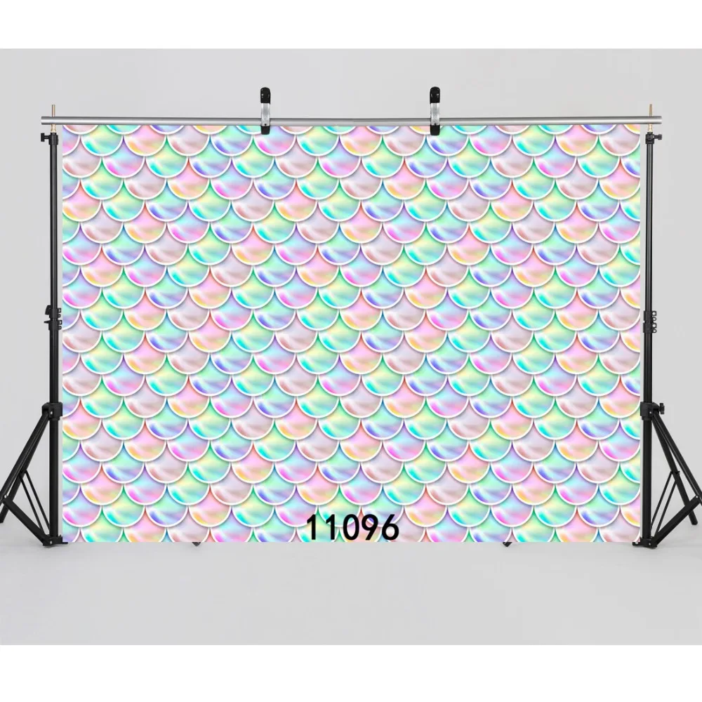 Children Baby Party Mermaid Fish Scale Photography Backdrops for Photo Studio Shooting Vinyl Cloth Custom Backgrounds Photophone
Children Baby Party Mermaid Fish Scale Photography Backdrops for Photo Studio Shooting Vinyl Cloth Custom Backgrounds Photophone