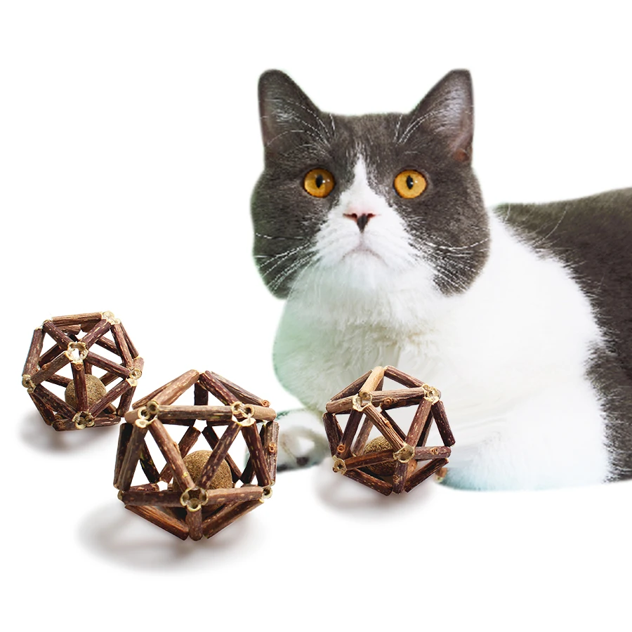 6Pcs Cat Toy Catnip Ball Pure Natural Handmade Matatabi Actinidia Fruit Snacks for Cat Molar Cleaning Teeth Pet Cat Supplies
6Pcs Cat Toy Catnip Ball Pure Natural Handmade Matatabi Actinidia Fruit Snacks for Cat Molar Cleaning Teeth Pet Cat Supplies