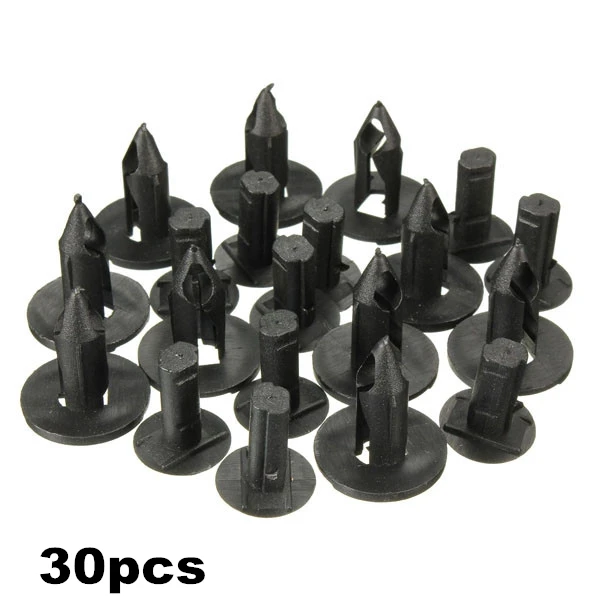 30Pcs Push Type Retainer Clips For G M For Ford for Chrysler 6503598/21030249/N807389S
30Pcs Push Type Retainer Clips For G M For Ford for Chrysler 6503598/21030249/N807389S