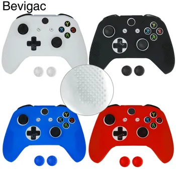 Bevigac Silicone Protector Sweat Resistant Case Cover Skin Shell for Xbox One S Slim X Controller with 2 Thumb Grip Caps
Bevigac Silicone Protector Sweat Resistant Case Cover Skin Shell for Xbox One S Slim X Controller with 2 Thumb Grip Caps