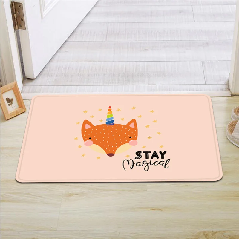 Lovely Painting Fox Carpets Anti slip Floor Animal Front Door Mats Cartoon Giraffe Rugs 2019 New Carpet 40*60CM tapete
Lovely Painting Fox Carpets Anti slip Floor Animal Front Door Mats Cartoon Giraffe Rugs 2019 New Carpet 40*60CM tapete
