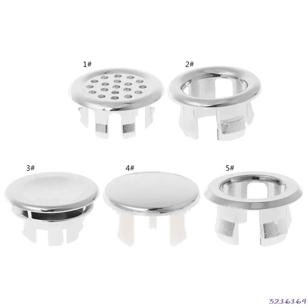 Bathroom Basin Sink Overflow Ring Six Foot Round Insert