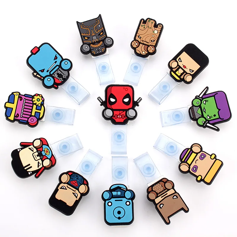 12Pcs pretty animals cartoon Badge clip Bus card nurse ID Name Card High quality silicone Badge Holder 2019 Office Supplies
12Pcs pretty animals cartoon Badge clip Bus card nurse ID Name Card High quality silicone Badge Holder 2019 Office Supplies