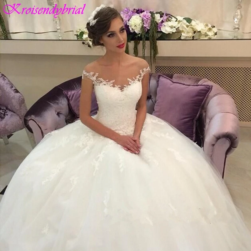 QFS082 Vestidos De Noiva романтическое красивое сексуальное кружевное свадебное платье