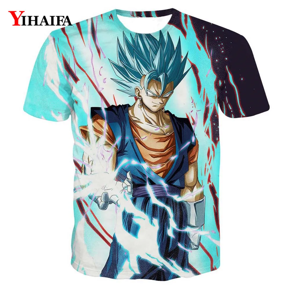 New Men personality Anime Dragon Ball Z 3D Print T-shirt cool Fashion comfortable short-sleeved creative Tee shirt Tops
New Men personality Anime Dragon Ball Z 3D Print T-shirt cool Fashion comfortable short-sleeved creative Tee shirt Tops