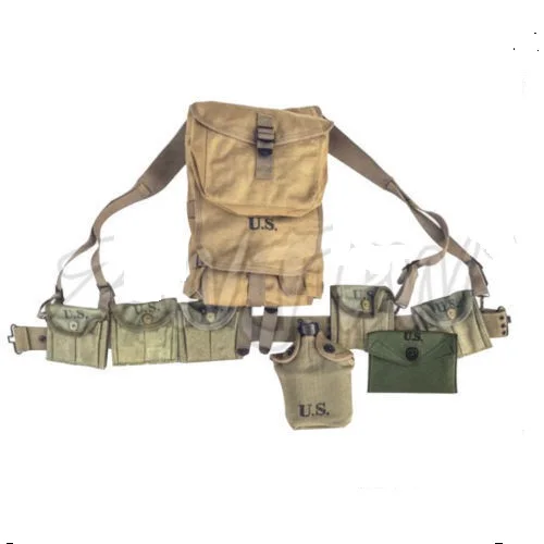 WWII WW2 US ARMY CARBINE EQUIPMENT HACKSAW RIDGE 1928 BACKPACK KETTLE MILITARY SOLDIER COMBINATION
WWII WW2 US ARMY CARBINE EQUIPMENT HACKSAW RIDGE 1928 BACKPACK KETTLE MILITARY SOLDIER COMBINATION