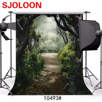 SJOLOON forest castle photography background fantasy fairy tale photography backgrops baby backdrops for studio photo vinyl prop
SJOLOON forest castle photography background fantasy fairy tale photography backgrops baby backdrops for studio photo vinyl prop