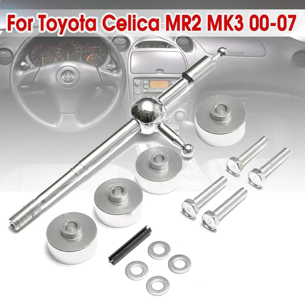 Car 10mm Billet Steel Chrome Short Shifter Shift Quick High Quality for Toyota Celica 1999-2006 MR2 2000-2007
Car 10mm Billet Steel Chrome Short Shifter Shift Quick High Quality for Toyota Celica 1999-2006 MR2 2000-2007