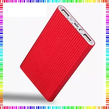 100% high quality JoyRoom real 10000 mAH Polymer power bank with aluminum housing for iphone and android phone 4 colors optional