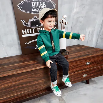 2PCS WLG boys spring autumn clothing set kids green black letter printed hoodie and denim black jean set baby casual clothes
2PCS WLG boys spring autumn clothing set kids green black letter printed hoodie and denim black jean set baby casual clothes