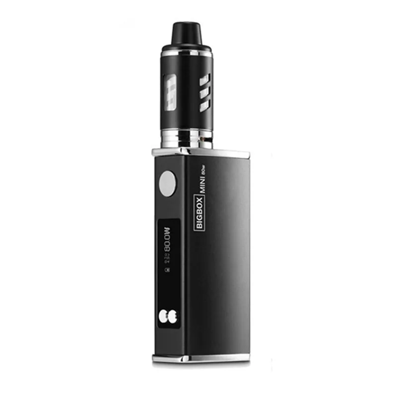 BIGBOX MINI 80W Vape Kit Electronic Cigarettes Starter Kit 2000mAh Battery 510 Metal Body 3.5ml Atomizer E Cigarette mod box
BIGBOX MINI 80W Vape Kit Electronic Cigarettes Starter Kit 2000mAh Battery 510 Metal Body 3.5ml Atomizer E Cigarette mod box