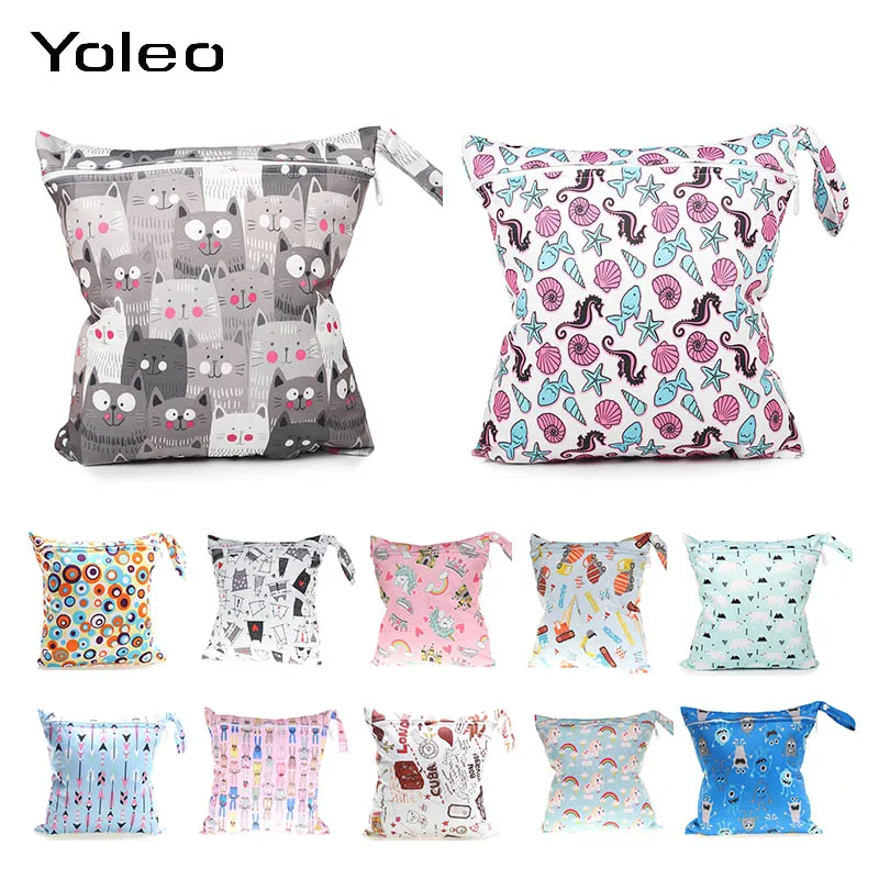Baby Diaper Bag Waterproof Travel Nappy Bags Reuseable Wet Bag Printed Pocket for Mommy Storage Stroller Accessories
Baby Diaper Bag Waterproof Travel Nappy Bags Reuseable Wet Bag Printed Pocket for Mommy Storage Stroller Accessories
