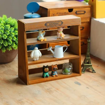 Vintage Retro Wooden Shelf Three Layer Wood Furniture Storage Cabinet Box Wall Storage Rack For Storage Sundries Orgainzer
Vintage Retro Wooden Shelf Three Layer Wood Furniture Storage Cabinet Box Wall Storage Rack For Storage Sundries Orgainzer