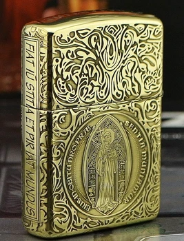ZHY brass armor Followers of jesus Constantine five-sided cross carving Mirror lighter
ZHY brass armor Followers of jesus Constantine five-sided cross carving Mirror lighter