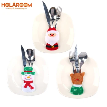 8pcs Chrimas Snowman knife & fork bag santa claus Tableware Holder Pocket Dinner Cutlery Bag Deer Xmas Home decorations
8pcs Chrimas Snowman knife & fork bag santa claus Tableware Holder Pocket Dinner Cutlery Bag Deer Xmas Home decorations