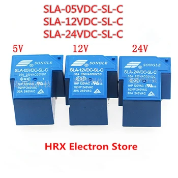 10PCS/lot Relay SLA-05VDC-SL-C SLA-12VDC-SL-C SLA-24VDC-SL-C 30A 6PIN T90 New original
10PCS/lot Relay SLA-05VDC-SL-C SLA-12VDC-SL-C SLA-24VDC-SL-C 30A 6PIN T90 New original