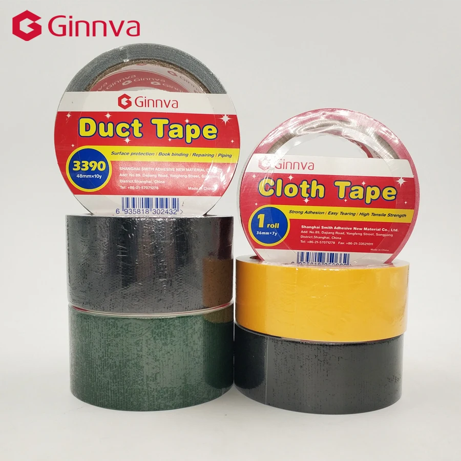 Ginnva Signature Product 48mmx10y Single-sided Carpet Cloth Duct sliver Tape Easy Tear
Ginnva Signature Product 48mmx10y Single-sided Carpet Cloth Duct sliver Tape Easy Tear