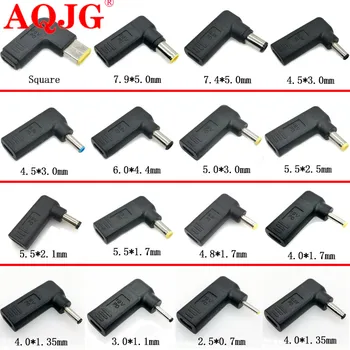 Dc Power Adapter Plug Converter USB Type C Female to 7.4 x 5.0mm 4.5 x 3.0mm 5.5 x 2.5mm Male Laptop Dc Output Jack Connector
Dc Power Adapter Plug Converter USB Type C Female to 7.4 x 5.0mm 4.5 x 3.0mm 5.5 x 2.5mm Male Laptop Dc Output Jack Connector