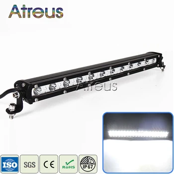 Atreus Car Single Row LED Light Bar 12V 18W 36W 54W DRL Driving Fog Lamp For Renault Kadjar Koleos Hyundai ix25 ix35 accessories
Atreus Car Single Row LED Light Bar 12V 18W 36W 54W DRL Driving Fog Lamp For Renault Kadjar Koleos Hyundai ix25 ix35 accessories