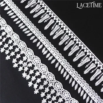 New Design White Fringe Lace Trim Stars Leaf Grape Lace Fabric Trim Tassel DIY Sewing Craft 5 Yards
New Design White Fringe Lace Trim Stars Leaf Grape Lace Fabric Trim Tassel DIY Sewing Craft 5 Yards