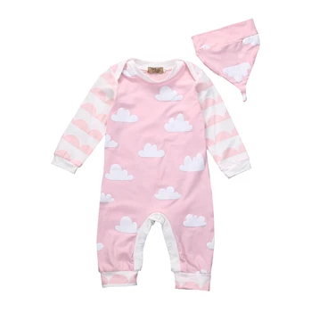Long Sleeve Cotton Jumpsuit Hat Autumn Clothes Outfits New Newborn Baby Boys Girls Infant Warm Romper
Long Sleeve Cotton Jumpsuit Hat Autumn Clothes Outfits New Newborn Baby Boys Girls Infant Warm Romper