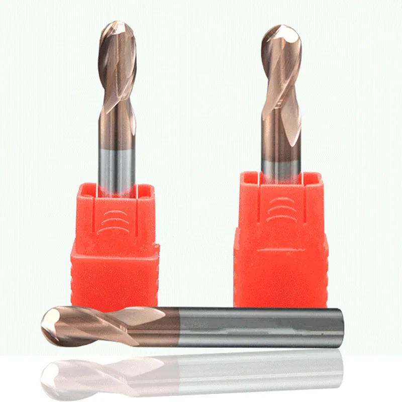 2 Flutes Tungsten Steel Ball Nose End Mill HRC55 Milling Cutter Router Bit Fresas Para CNC
2 Flutes Tungsten Steel Ball Nose End Mill HRC55 Milling Cutter Router Bit Fresas Para CNC