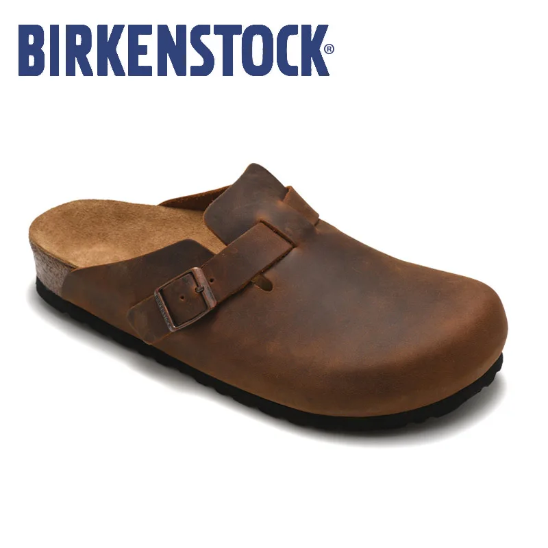 Birkenstock Sandals men women beach Comfort Slippers Birkenstock Boston outdoor Leather shoes Sandalias hombre mujer EU35-46
Birkenstock Sandals men women beach Comfort Slippers Birkenstock Boston outdoor Leather shoes Sandalias hombre mujer EU35-46