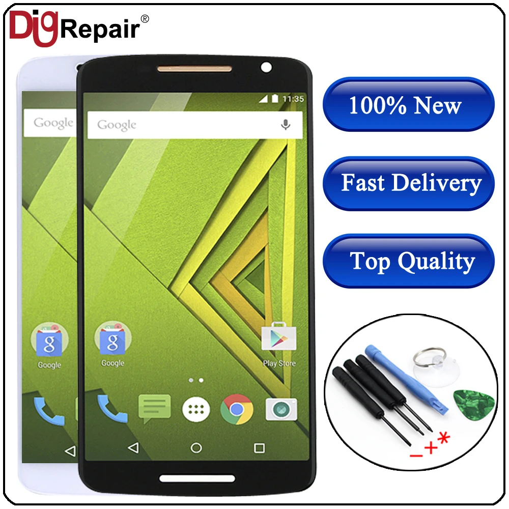 For Motorola Moto X Play lcd Display XT1561 XT1562 XT1563 XT1565 LCD Display Touch Screen Digitizer Assembly Replacement Parts
For Motorola Moto X Play lcd Display XT1561 XT1562 XT1563 XT1565 LCD Display Touch Screen Digitizer Assembly Replacement Parts