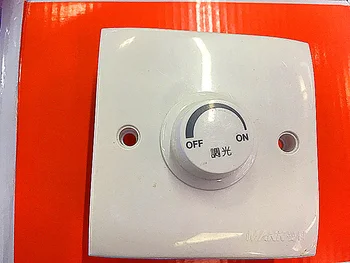 LED SCR dimmer switch 200W AC 220V Adjustable Controller LED Dimmer Switch For Dimmable panel light Downlight Spotlight
LED SCR dimmer switch 200W AC 220V Adjustable Controller LED Dimmer Switch For Dimmable panel light Downlight Spotlight